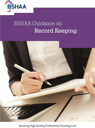BSHAA Guidance on Record Keeping